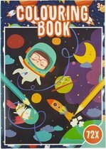 Kleurboek Astronaut - Multicolor - Papier - A4 Kleurboek Astronaut - Multicolor - Papier - A4