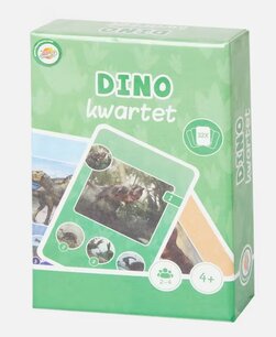 Dino Kwartet - Groen / Multicolor - Karton - 2-4 spelers - Vanaf 4 jaar - Spel - Kaartspel - Speelgoed - Spelen - Kwartet Dino Kwartet - Groen / Multicolor - Karton - 2-4 spelers - Vanaf 4 jaar - Spel - Kaartspel - Speelgoed - Spelen - Kwartet