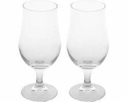 Royal Leerdam Bierglazen met voet - 2 Stuks - 38cl Royal Leerdam Bierglazen met voet - 2 Stuks - 38cl
