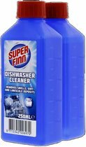 Vaatwasser Cleaner - Blauw - 250 ML - Set van 2 Vaatwasser Cleaner - Blauw - 250 ML - Set van 2