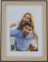 Fotolijst LIEVEN - Zwart / Bruin - Passe Partout - Hout - 13 x 18 cm - Foto frame 18 x 24 cm Maat M Fotolijst LIEVEN - Zwart / Bruin - Passe Partout - Hout - 13 x 18 cm - Foto frame 18 x 24 cm Maat M