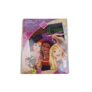 Disney Princess Scratch Book - Kleurboek - Multicolor - Tekenen - Kras boek - Disney - 3+ - Prinses - Prinsessen - Disney prinsessen Disney Princess Scratch Book - Kleurboek - Multicolor - Tekenen - Kras boek - Disney - 3+ - Prinses - Prinsessen - Disney prinsessen