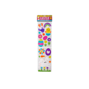 Gel Raamstickers Pasen - Geel / Paars / Multicolor - Gel - Herbruikbaar - Pasen - Paashaas - Easter - Lente - Aanmaakblokjes Gel Raamstickers Pasen - Geel / Paars / Multicolor - Gel - Herbruikbaar - Pasen - Paashaas - Easter - Lente - Aanmaakblokjes