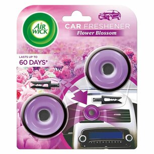 Airwick Auto Luchtverfrisser Flower Blossom - Paars - Set van 2 Airwick Auto Luchtverfrisser Flower Blossom - Paars - Set van 2