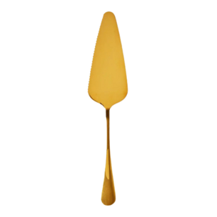 Taartschep-met-mes-Goud-RVS-22,5-cm Taartschep-met-mes-Goud-RVS-22,5-cm