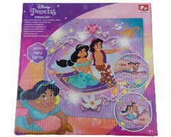 Disney Princess string art Aladdin maak je eigen lampje - Roze / Multicolor - Kunststof / Karton - Vanaf 3 jaar Disney Princess string art Aladdin maak je eigen lampje - Roze / Multicolor - Kunststof / Karton - Vanaf 3 jaar