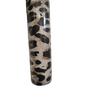 Panter print vliesbehang - Zwart / Bruin - 10.05 m x 53 cm Panter print vliesbehang - Zwart / Bruin - 10.05 m x 53 cm