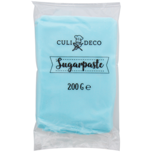 Fondant BAKERY - Blauw - Deco Rolfondant - Babyshower - Sugarpaste - Suikerdecoratie - 2x 200 gram Fondant BAKERY - Blauw - Deco Rolfondant - Babyshower - Sugarpaste - Suikerdecoratie - 2x 200 gram