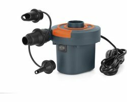 Elektrische luchtpomp - Grijs / Oranje - Kunststof - Pomp Elektrische luchtpomp - Grijs / Oranje - Kunststof - Pomp