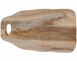 Houten Teak Bord - Handgemaakt - Serveerplank - 30 x 18 x 1 cm - Hout Houten Teak Bord - Handgemaakt - Serveerplank - 30 x 18 x 1 cm - Hout