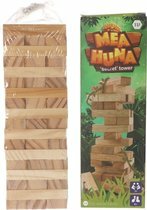 MEA HUNA Secret Tower - Torenspel - Hout - 22x8x8cm - Jenga MEA HUNA Secret Tower - Torenspel - Hout - 22x8x8cm - Jenga