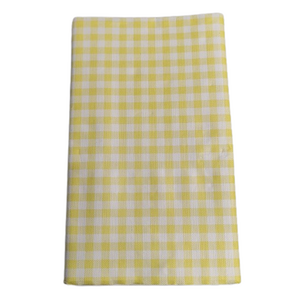 Tafelkleed met print Ruit - 140 x 240 - Stevig Papier - Geel/Wit - Ontbijt - Pasen Tafelkleed met print Ruit - 140 x 240 - Stevig Papier - Geel/Wit - Ontbijt - Pasen