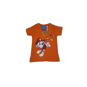 Tshirt Paw Patrol - Maat 86 - 92 - Model Pup Marshall - Oranje - Koningsdag Tshirt Paw Patrol - Maat 86 - 92 - Model Pup Marshall - Oranje - Koningsdag