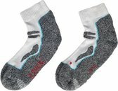 Sportsokken - Grijs / Wit - Polyester - Maat 43-46 