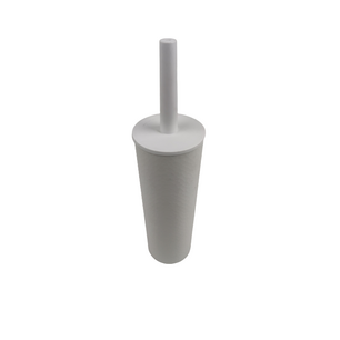 WC borstel + houder AQUADERRA - Wit - Metaal / Kunststof - Ø 10 x h 40 cm - Toiletborstel WC borstel + houder AQUADERRA - Wit - Metaal / Kunststof - Ø 10 x h 40 cm - Toiletborstel
