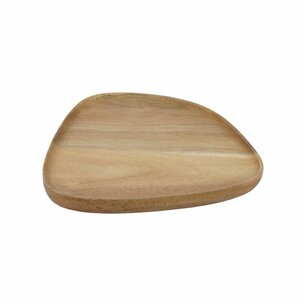Dagelijkse Kost serveerbord - Bruin - Acaciahout - 25 x 19 x 1.5 cm - Maat L Dagelijkse Kost serveerbord - Bruin - Acaciahout - 25 x 19 x 1.5 cm - Maat L