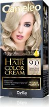 Cameleo Creme Permanente Haarkleuring 9.0 Natuurlijk Blond - Blond - Haarverf - All-in-1 - Haarverf - Haarkleur - Haarverzorging - Haar Cameleo Creme Permanente Haarkleuring 9.0 Natuurlijk Blond - Blond - Haarverf - All-in-1 - Haarverf - Haarkleur - Haarverzorging - Haar