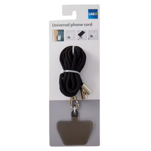 Universeel telefoonkoord - Zwart - Telefoon accessoires - Universal phone cord Universeel telefoonkoord - Zwart - Telefoon accessoires - Universal phone cord