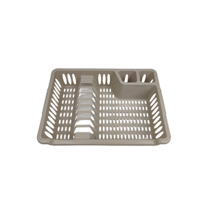 Afdruiprek SHEA - Taupe - Kunststof - 40 x 29 x 6 cm - Afwassen - Serviesrek - Druiprek - Afdruiprek Afdruiprek SHEA - Taupe - Kunststof - 40 x 29 x 6 cm - Afwassen - Serviesrek - Druiprek - Afdruiprek