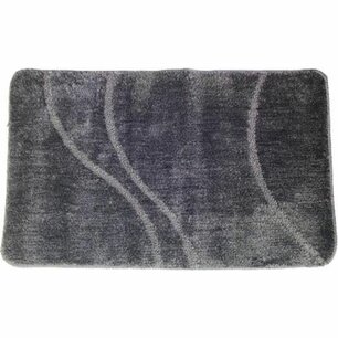 Badmat HARRO - Zwart - Polyester - 50 x 80 cm Badmat HARRO - Zwart - Polyester - 50 x 80 cm