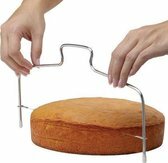 Taartzaag verstelbaar - 8 Hoogtes - 28 cm - Taart - Gebak Taartzaag verstelbaar - 8 Hoogtes - 28 cm - Taart - Gebak