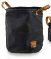Opbergmand SOLANJA Met Handvaten - Zwart / Bruin - 23.5 x 28 cm - Opberg vak - Mand Opbergmand SOLANJA Met Handvaten - Zwart / Bruin - 23.5 x 28 cm - Opberg vak - Mand