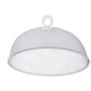 Anti-insecten kap - Grijs - Metaal / Kunststof - ⌀ 25 x h 13.5 cm - Anti-vliegen kap - Foodcover Eten - Anti - Insecten - Anti-vliegenkap Anti-insecten kap - Grijs - Metaal / Kunststof - ⌀ 25 x h 13.5 cm - Anti-vliegen kap - Foodcover Eten - Anti - Insecten - Anti-vliegenkap