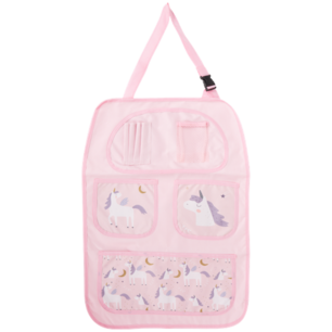 Autostoel Organizer Unicorn / Eenhoorn - Roze / Paars - 40 x 58 cm - Auto - Autoaccessoire - Car Seat Organizer Autostoel Organizer Unicorn / Eenhoorn - Roze / Paars - 40 x 58 cm - Auto - Autoaccessoire - Car Seat Organizer