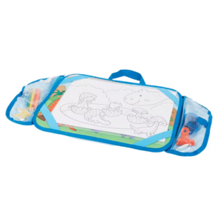 Tekentafel voor onderweg - Blauw - Knutselkoffer - Hou je kids zoet in de auto / vliegtuig Set - Travel Art Desk Tekentafel voor onderweg - Blauw - Knutselkoffer - Hou je kids zoet in de auto / vliegtuig Set - Travel Art Desk