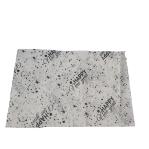 Happy New Year tafelkleed - Zwart / Wit - Oud en nieuw - Tafelkleed - Katoen / Polyester - 180 x130 cm - afneembaar Happy New Year tafelkleed - Zwart / Wit - Oud en nieuw - Tafelkleed - Katoen / Polyester - 180 x130 cm - afneembaar