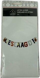 Slinger met tekst "Geslaagd!" - Goud / Multicolor - Papier - l 200 cm - Slinger - Vlaggenlijn - Geslaagd - Afstuderen - Feest - Partyslinger Slinger met tekst "Geslaagd!" - Goud / Multicolor - Papier - l 200 cm - Slinger - Vlaggenlijn - Geslaagd - Afstuderen - Feest - Partyslinger