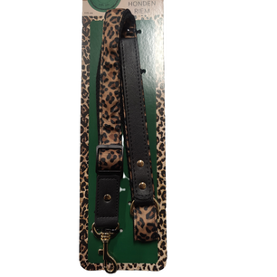Luxe Hondenriem Panter BAILEY COLLECTION - Zwart / Goud - honden riem - tuig - Uitlaatriem - Uitlooplijn - geschikt voor honden 4 tot 34 kg - lengte 115 cm Luxe Hondenriem Panter BAILEY COLLECTION - Zwart / Goud - honden riem - tuig - Uitlaatriem - Uitlooplijn - geschikt voor honden 4 tot 34 kg - lengte 115 cm