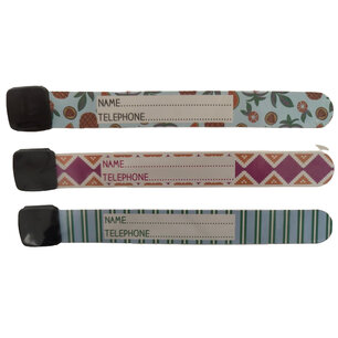 Waterproof SOS Polsbandjes - 19.5 x 2.5 cm - Armband - Set van 3 - Veiligheid - Multicolor - Kindveiligheid - Child safety Waterproof SOS Polsbandjes - 19.5 x 2.5 cm - Armband - Set van 3 - Veiligheid - Multicolor - Kindveiligheid - Child safety