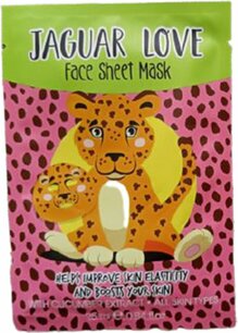 Jaguar Love Face Sheet Mask - Cucumber juice - Face mask - Masker - Set van 2 Jaguar Love Face Sheet Mask - Cucumber juice - Face mask - Masker - Set van 2