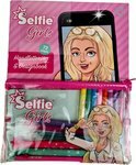 Selfie Girls Handlettering & Design Boek - Roze - Hardcover - Kleurboek met Etui - 72 Pagina's Selfie Girls Handlettering & Design Boek - Roze - Hardcover - Kleurboek met Etui - 72 Pagina's