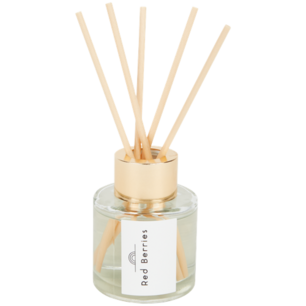 Geurstokjes / Diffuser ' RED BERRIES ' Set van 2 - WOOD Collection - 50 ml Geurstokjes / Diffuser ' RED BERRIES ' Set van 2 - WOOD Collection - 50 ml