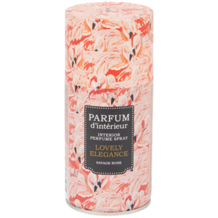 Interieurparfum ELEGANCE COLLECTIE " Lovely Elegance / Savage Rose " Bloemig - Set van 2 - Roze - Metaal / Kunststof - 250 ml - Huisspray Interieurparfum ELEGANCE COLLECTIE " Lovely Elegance / Savage Rose " Bloemig - Set van 2 - Roze - Metaal / Kunststof - 250 ml - Huisspray