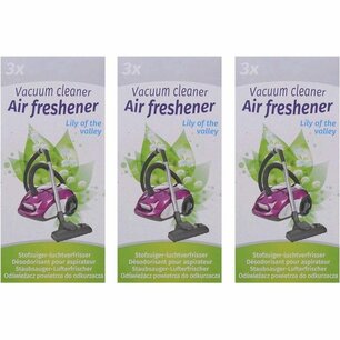 Stofzuiger Luchtverfrisser Lily of the Valley - Set van 3 pakken - (inhoud totaal 9 Geurzakjes) voor de stofzuiger - Scented bags for Vacuum Cleaner Stofzuiger Luchtverfrisser Lily of the Valley - Set van 3 pakken - (inhoud totaal 9 Geurzakjes) voor de stofzuiger - Scented bags for Vacuum Cleaner