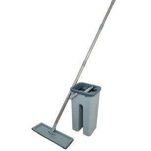 Aqua Laser Dweil Easy Flat - Groen - Kunststof - Mopset - Dweil + emmer Aqua Laser Dweil Easy Flat - Groen - Kunststof - Mopset - Dweil + emmer