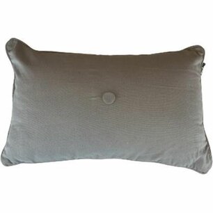 Sierkussen met knoop - Grijs - Katoen - 30 x 50 cm Sierkussen met knoop - Grijs - Katoen - 30 x 50 cm