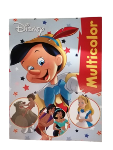 Kleurboek Disney Figuren - Multicolor - Papier - 21 x 28 cm - Assorti Kleurboek Disney Figuren - Multicolor - Papier - 21 x 28 cm - Assorti