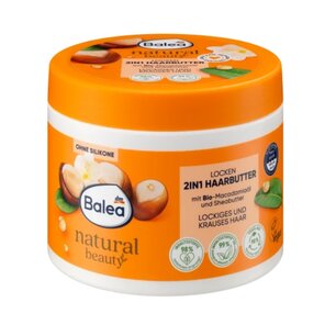 Balea Natural Beauty 2in1 haarboterkrullen, 300 ml Balea Natural Beauty 2in1 haarboterkrullen, 300 ml