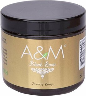 A&M Black Soap Argan 200 gr