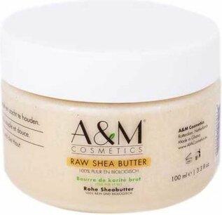 A&M Raw Shea Butter Jar 100 ml