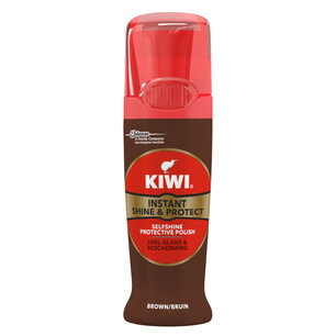 Kiwi Shine & protect bruin 75ml 