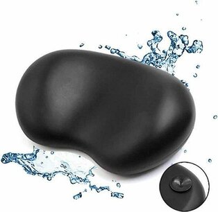 Luxe badkussen met zuignappen - Zwart