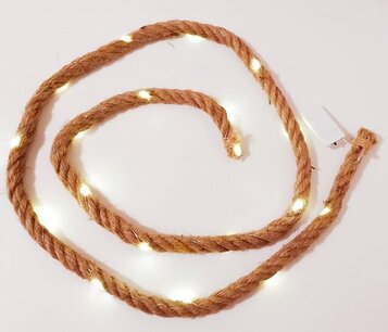 Jute Touw met LED Jute Touw met LED