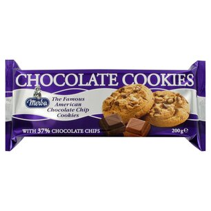 Merba Chocolate cookies - 200 gram Merba Chocolate cookies - 200 gram