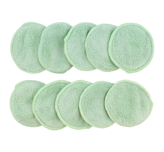 Herbruikbare Make-up Remover Pads - Zakje met 10 stuks - Makeup verwijderen - Herbruikbaar middels bijgevoegde waszak Herbruikbare Make-up Remover Pads - Zakje met 10 stuks - Makeup verwijderen - Herbruikbaar middels bijgevoegde waszak