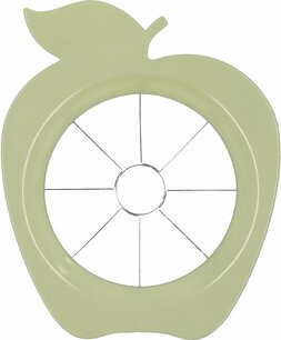 Appelsnijder Groen / Zilver - Kunststof / RVS - Appelboor - 8 Partjes Appelsnijder Groen / Zilver - Kunststof / RVS - Appelboor - 8 Partjes